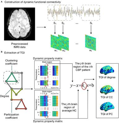 Temporal Grading Index of Functional Network Topology Predicts Pain Perception of Patients With Chronic Back Pain